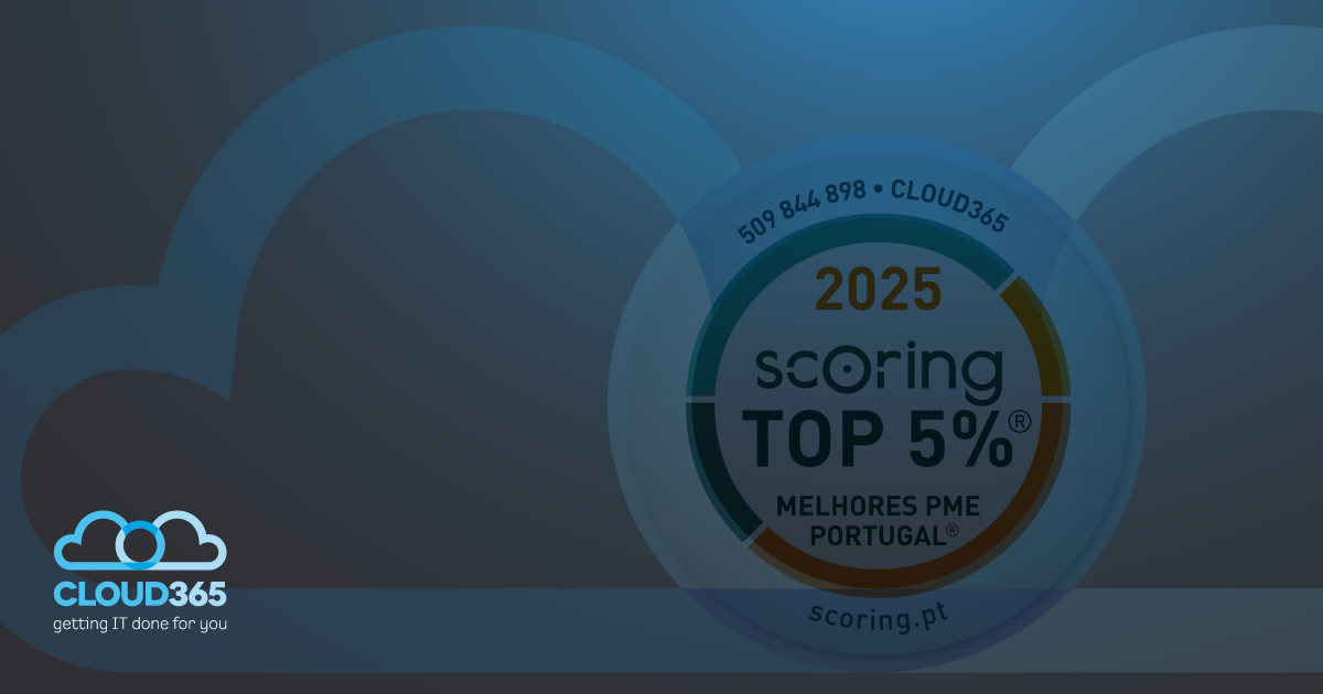 Cloud365 vuelve a integrar el TOP 5% de las Mejores PYMES de Portugal